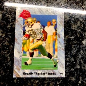 Rare Rocket Ismail Classic 1991 #102 Prospect Football card!!!
